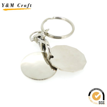 Chaveiro Woodern e Metal, Chaveiro Oval Shape (Y03922)